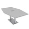 Skutchi Designs 45.25 in W, 84 in L, 29 in H, Engineered Wood Top, Grey H-HEXIR4684DOU-01-EL - alternate 1